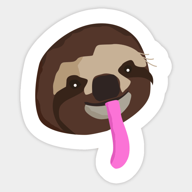 sloth Sticker by Simonpeters98